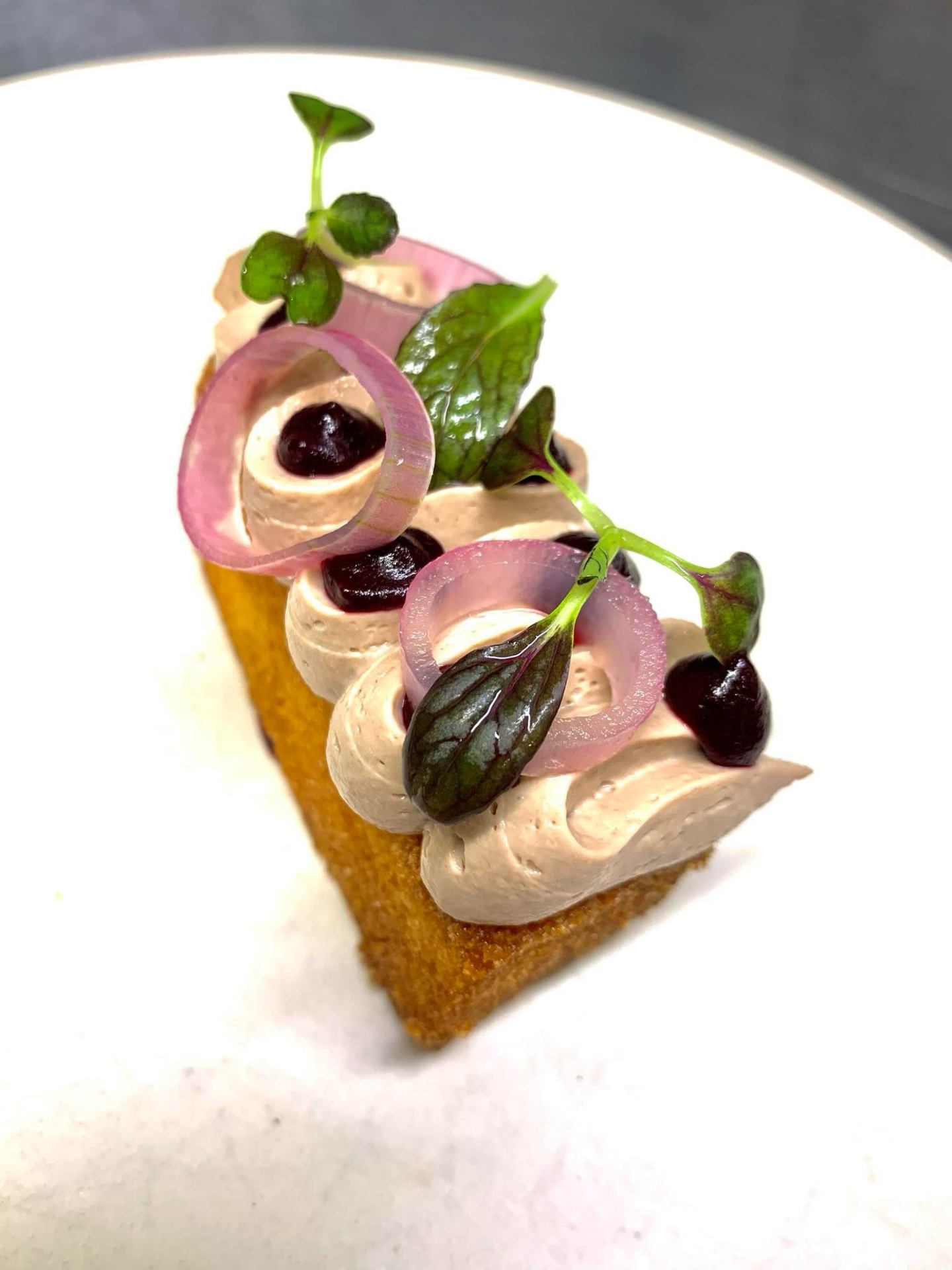 A recent starter from the kitchen